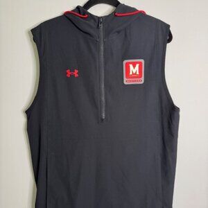 Under Armour Men's Hooded Vest University of Maryland Terrapins Size Medium